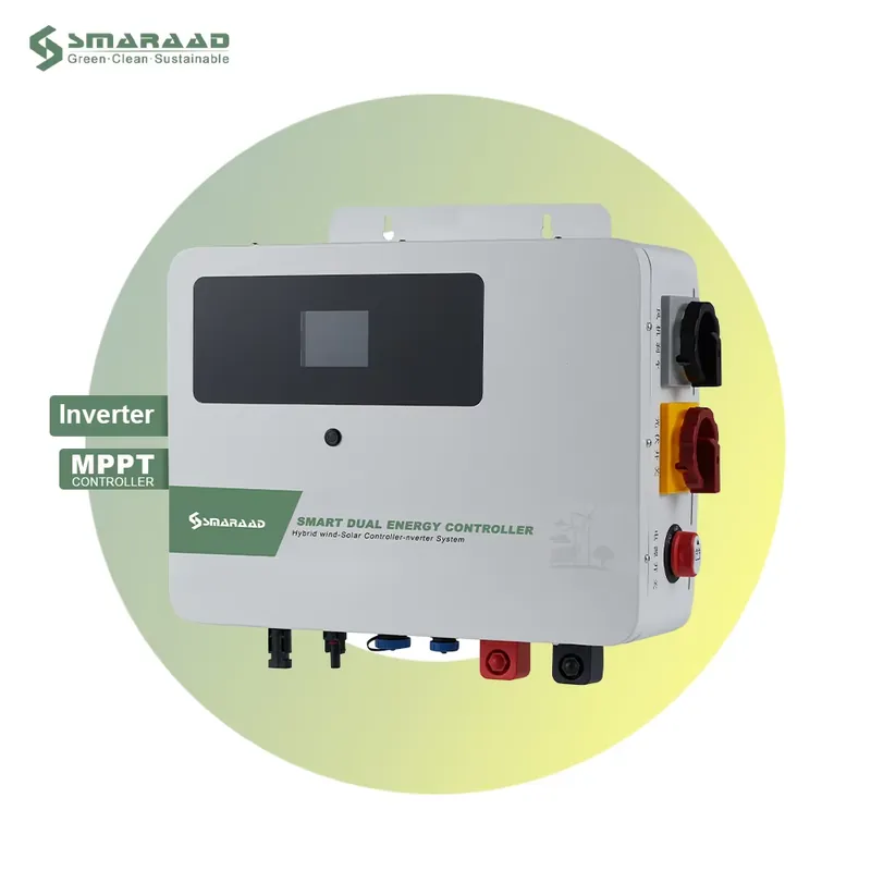 Hybrid Solar Inverter - SMARAAD 1,5KW Wind-Solar-Hybrid-Controller-Wechselrichter Integriertes System 24V