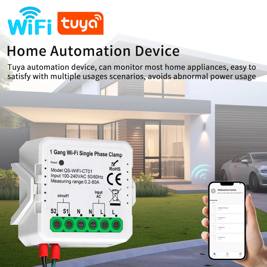 Tuya Smart WLAN-Energiezähler  – Renewable Energy House Bewertung und Preis
