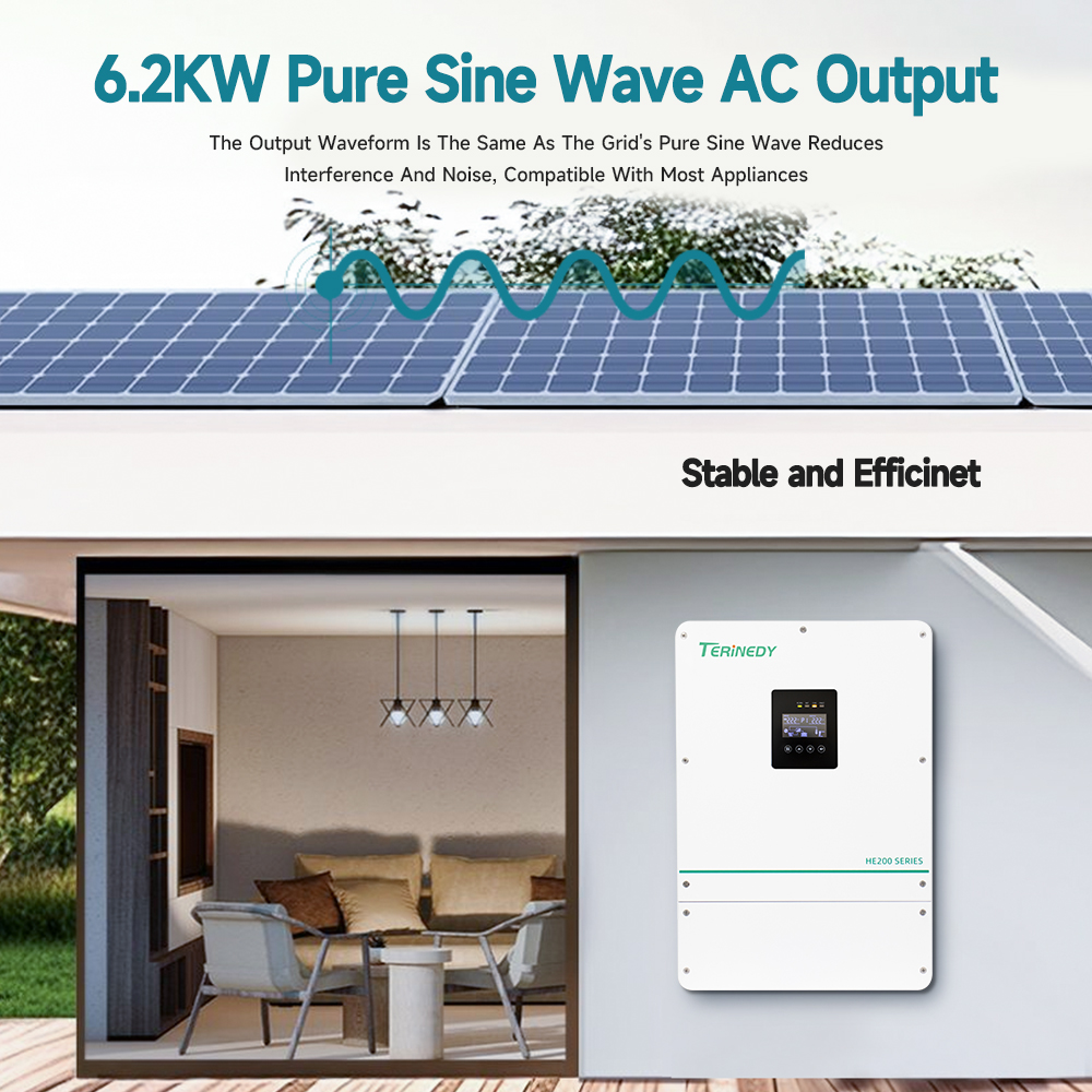 Intelligenter 6kW 48V Eingebau – Hybrid Solar Inverter Bewertung und Preis