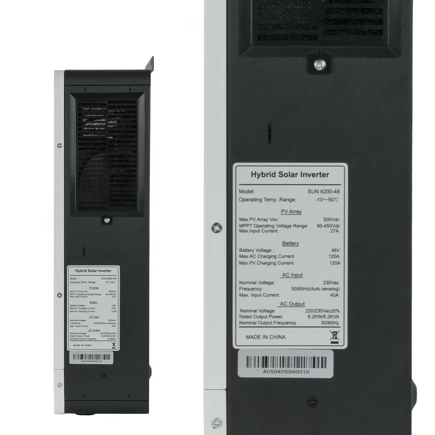 Hybrid-Solarwechselrichter 6,2 – Hybrid Solar Inverter Bewertung und Preis
