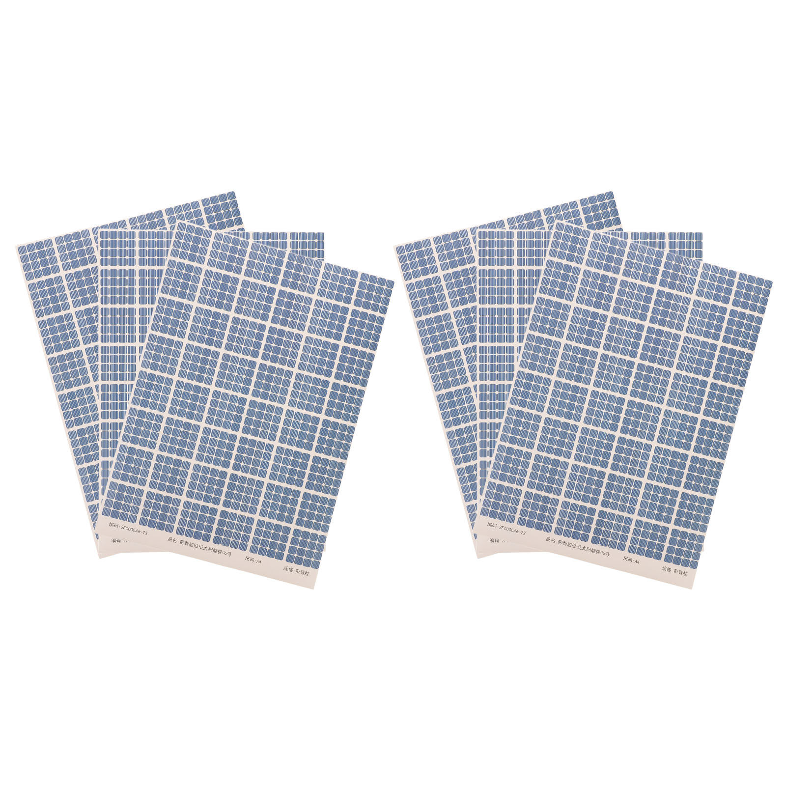 6 Blatt Aufkleber für Solarmod – Renewable Energy House Bewertung und Preis