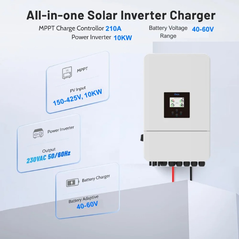 【Bestseller】10KW Solarsystem D – Hybrid Solar Inverter Bewertung und Preis
